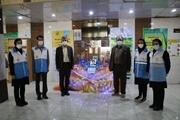 بازدید کارشناس ناظر دانشگاه علوم پزشکی شیراز از مراکز ارائه خدمات مرکز بهداشت شهدای والفجر در ایام نوروز